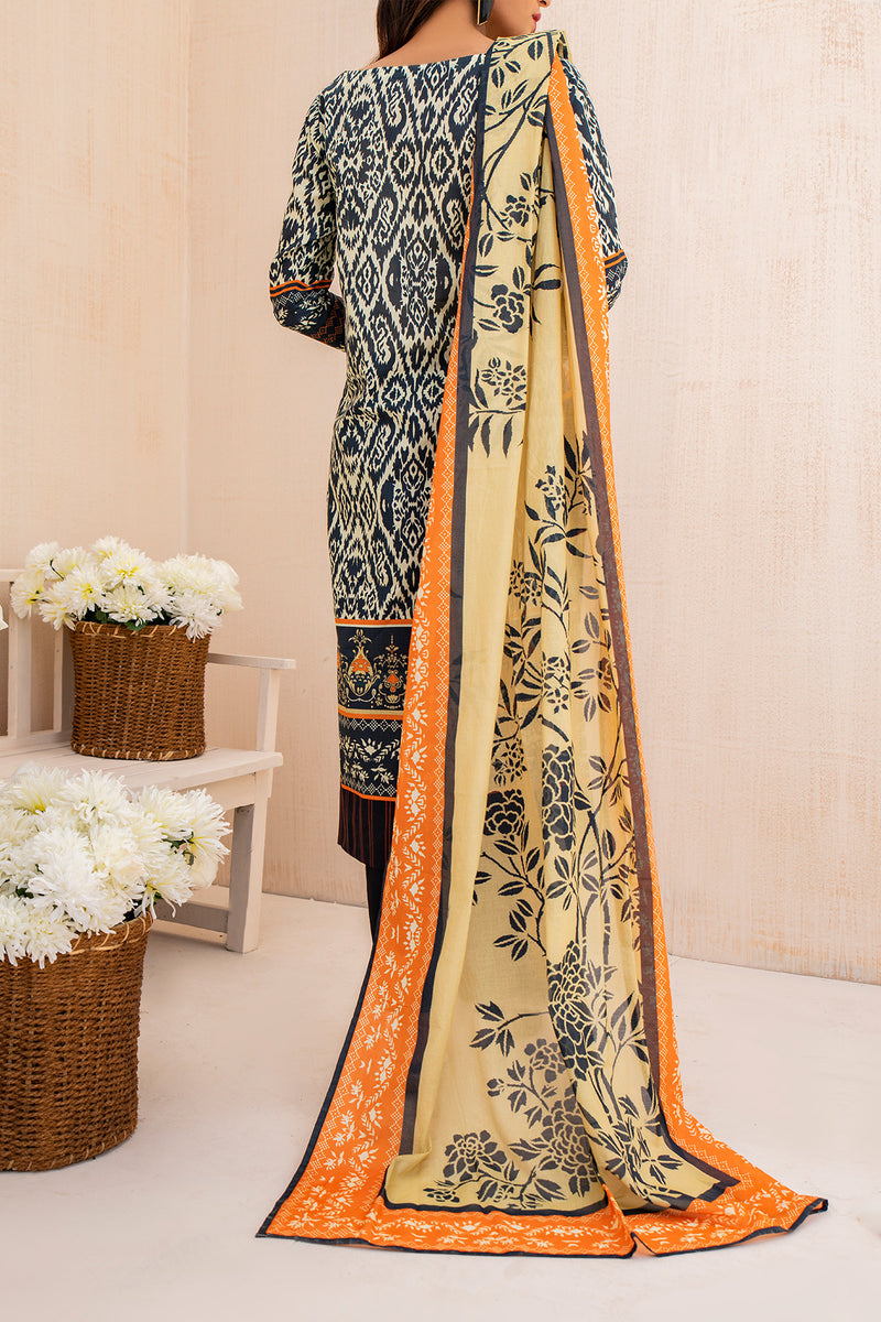 SERAH - Lawn - Printed - Stitched  - 3PC
