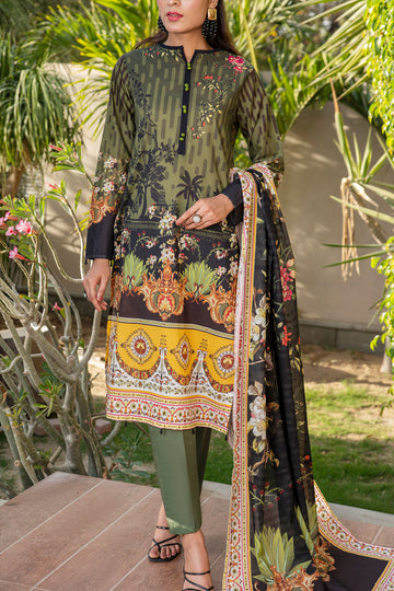 ADIRA - Lawn - Printed - Stitched  - 3PC